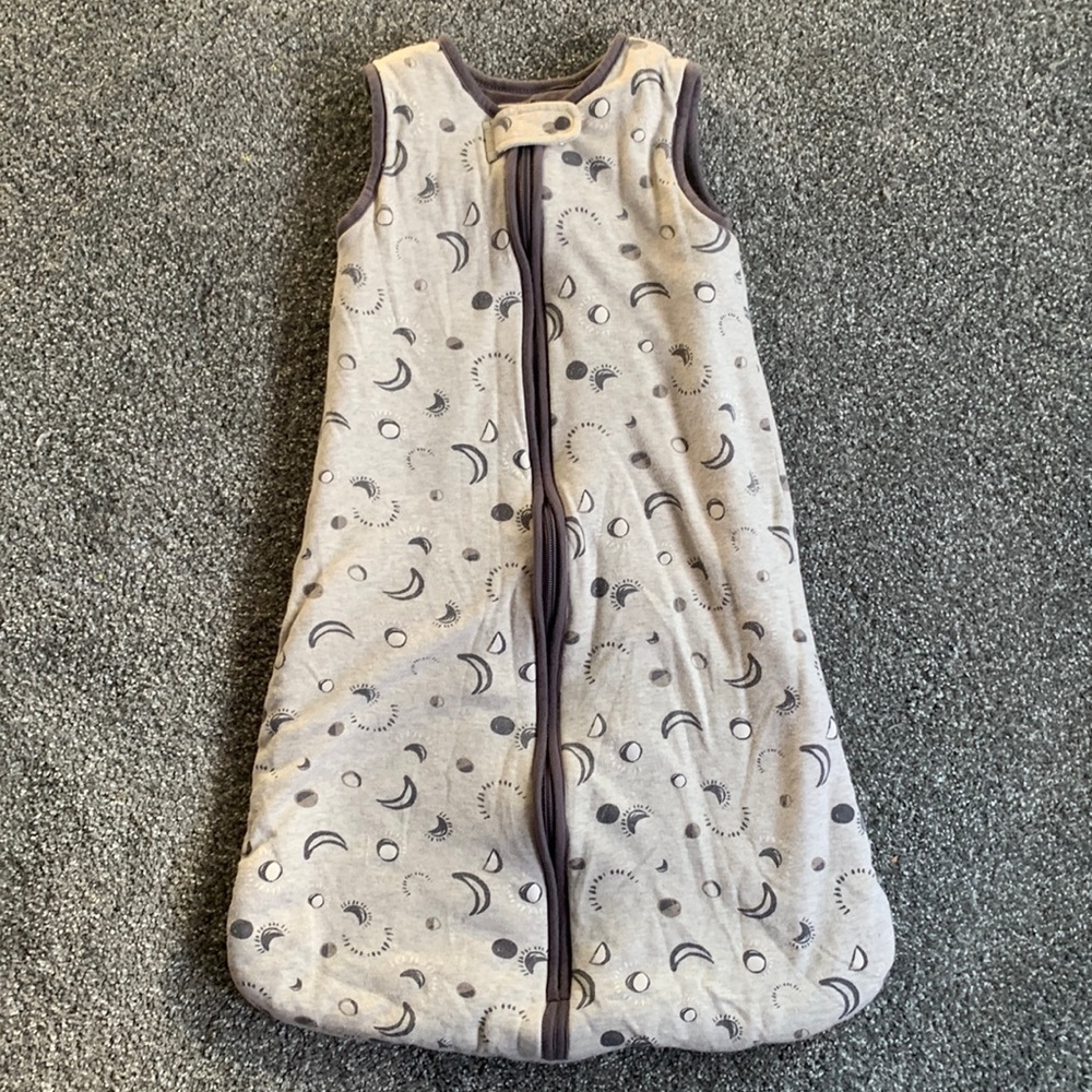 Unisex Cotton Warm Sleep Sack gray Brown 0-6 months First Wish